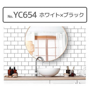 YYC654 ホワイトｘブラック
