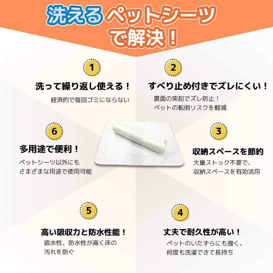Image of 洗えるペットシーツ