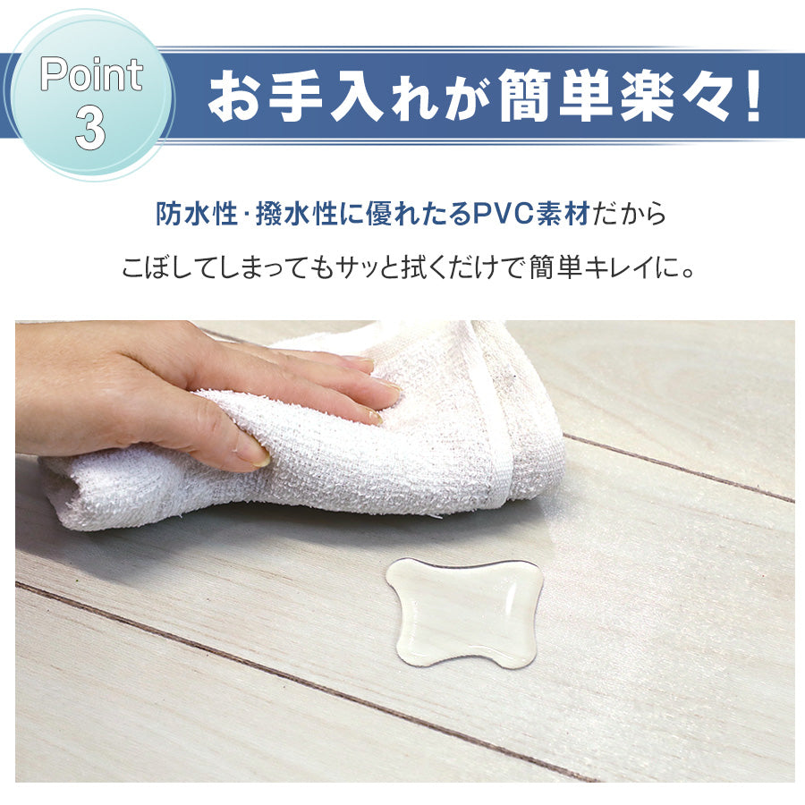 高機能デスクマット 40x60cm 防水性