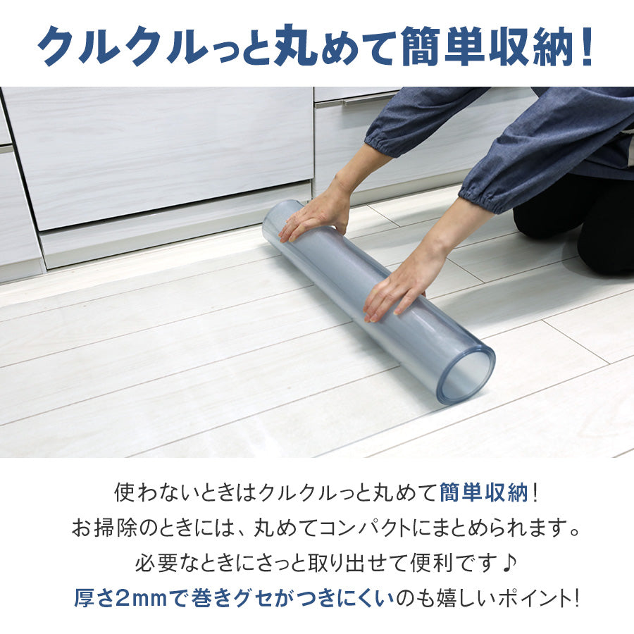 高機能デスクマット 40x60cm 簡単収納