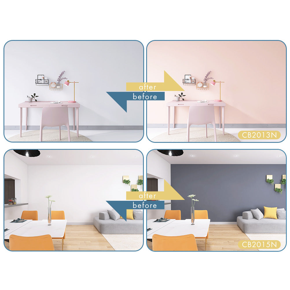 壁紙シール ブルー系【5m単位・防水】貼ってはがせる のり付きリメイクシート